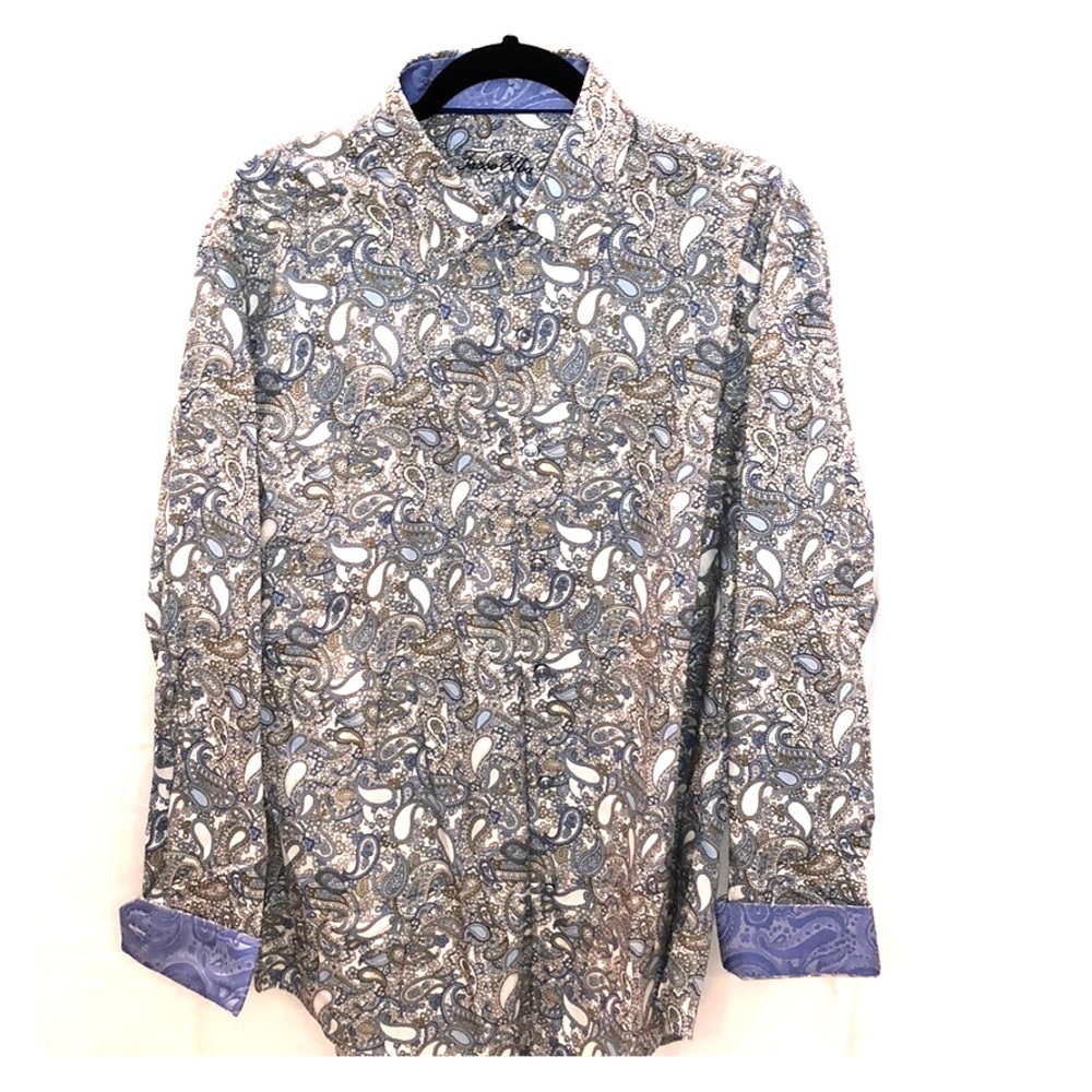 Tasso Elba Men’s Patterned Button Down